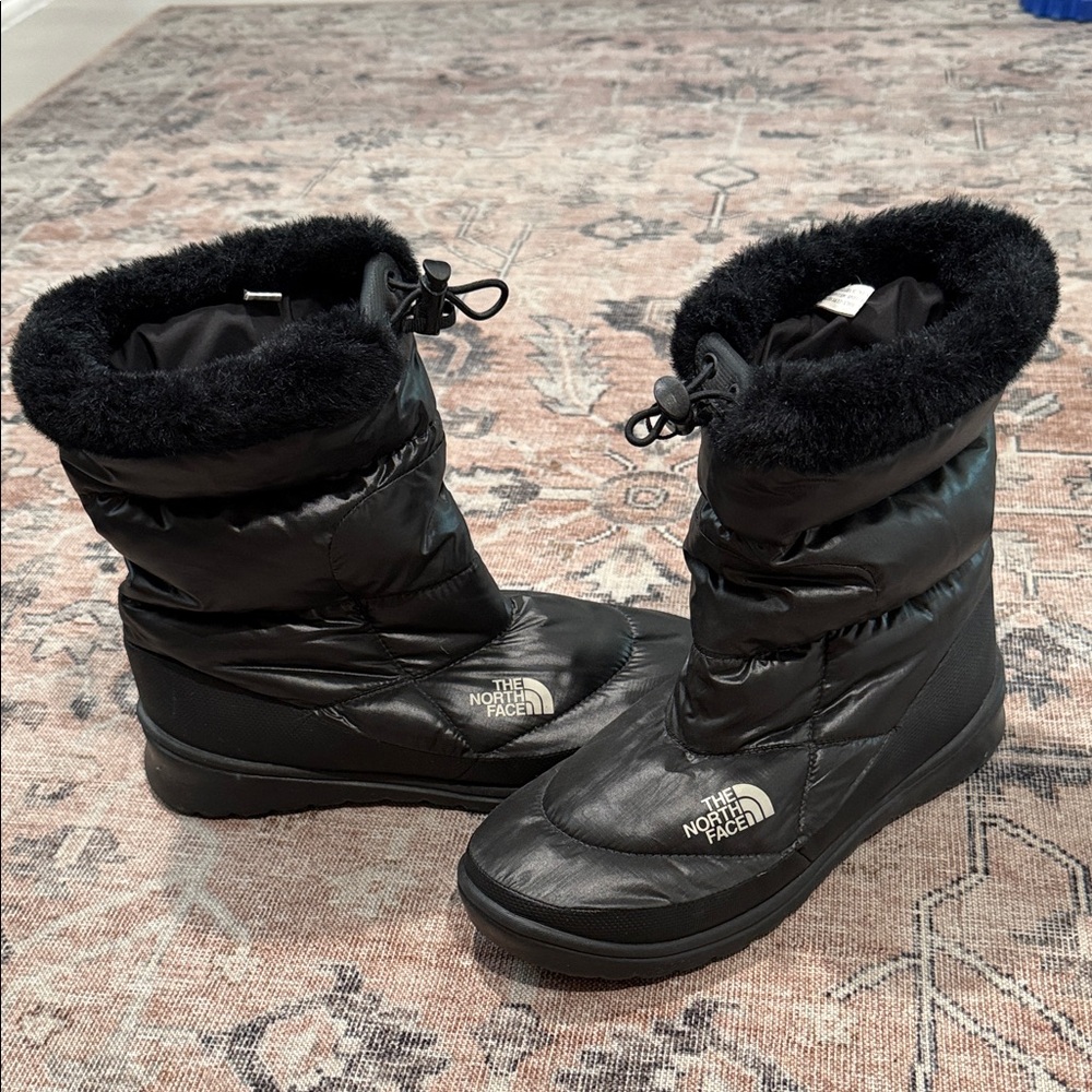 The North Face Women's Nuptse Black Bootie
